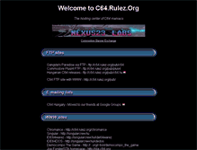 Tablet Screenshot of c64.rulez.org