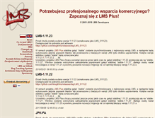 Tablet Screenshot of lms.rulez.pl